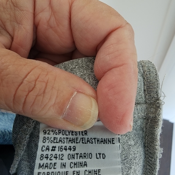 La Madona Gray Turtleneck Lounge Hoodie Size L - Picture 8 of 8